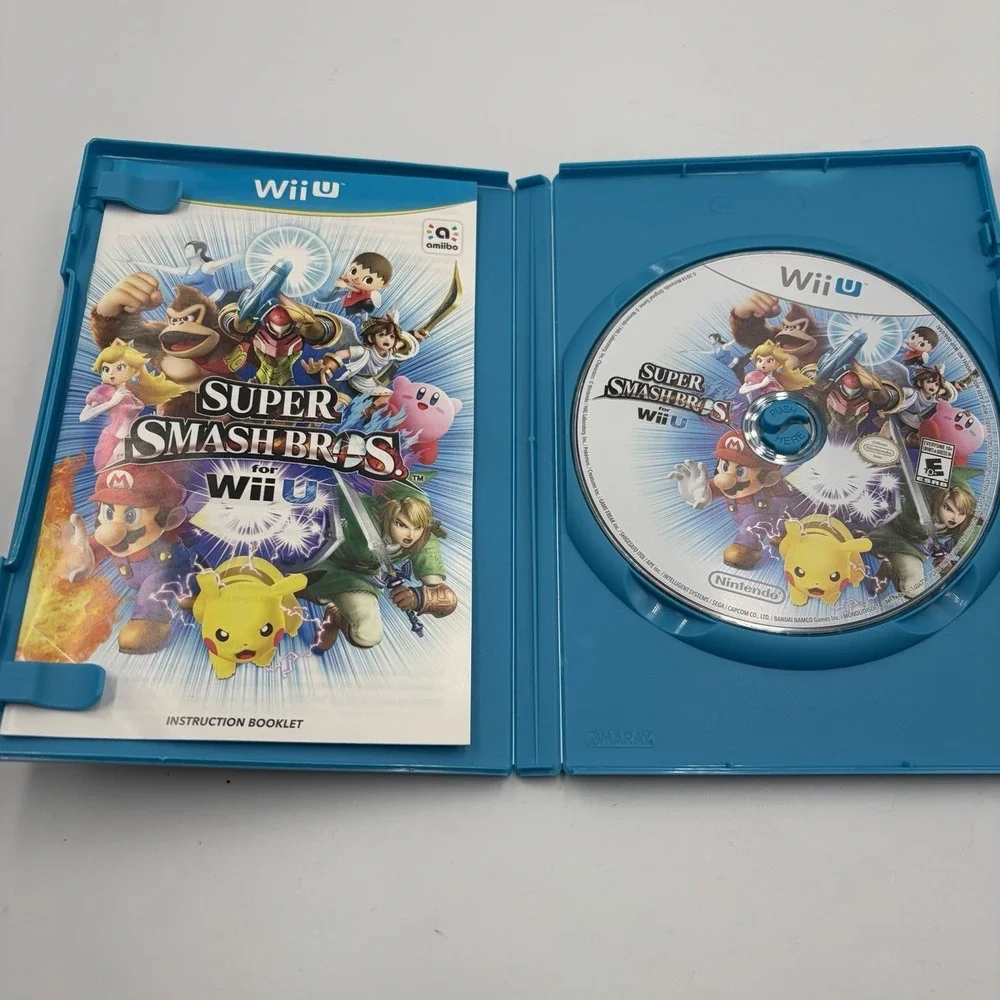 Nintendo Super Smash Bros. for Wii U Nintendo Wii U-Tested-CIB